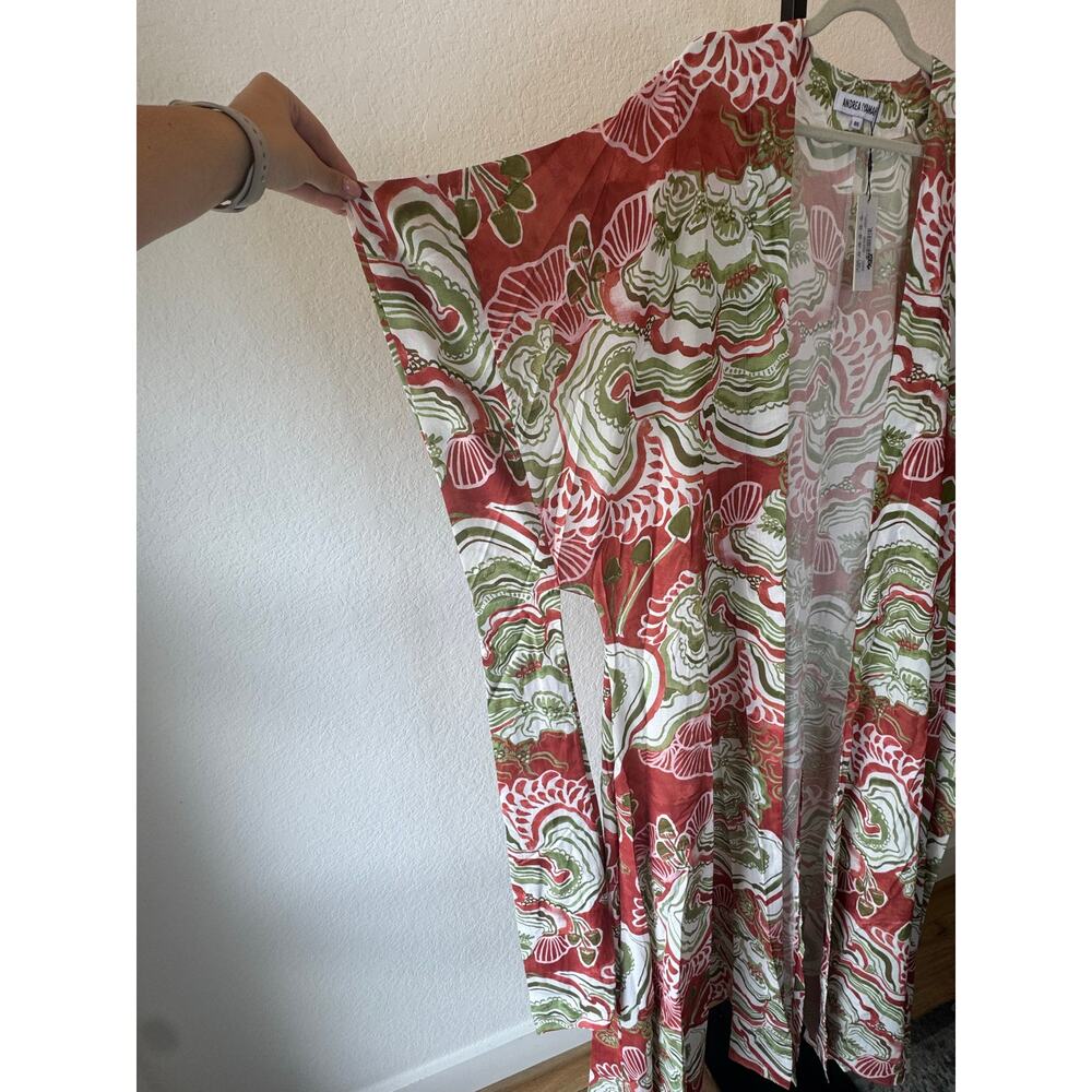 Andrea Iyamah | Gamba Maxi Tie-Waist Robe - Picture 4 of 13